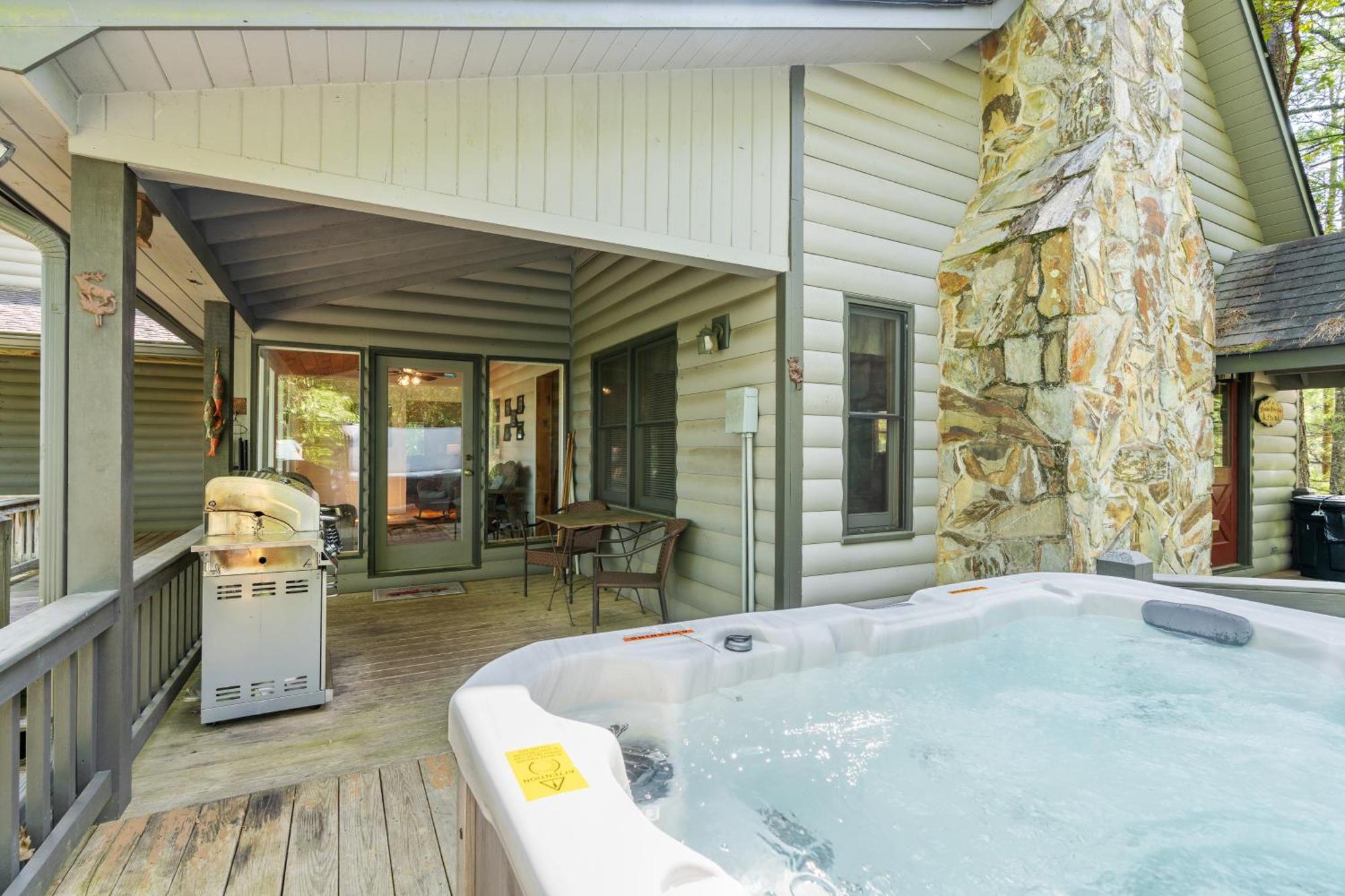 Mountain Rivers Lodge Blue Ridge Bagian luar foto
