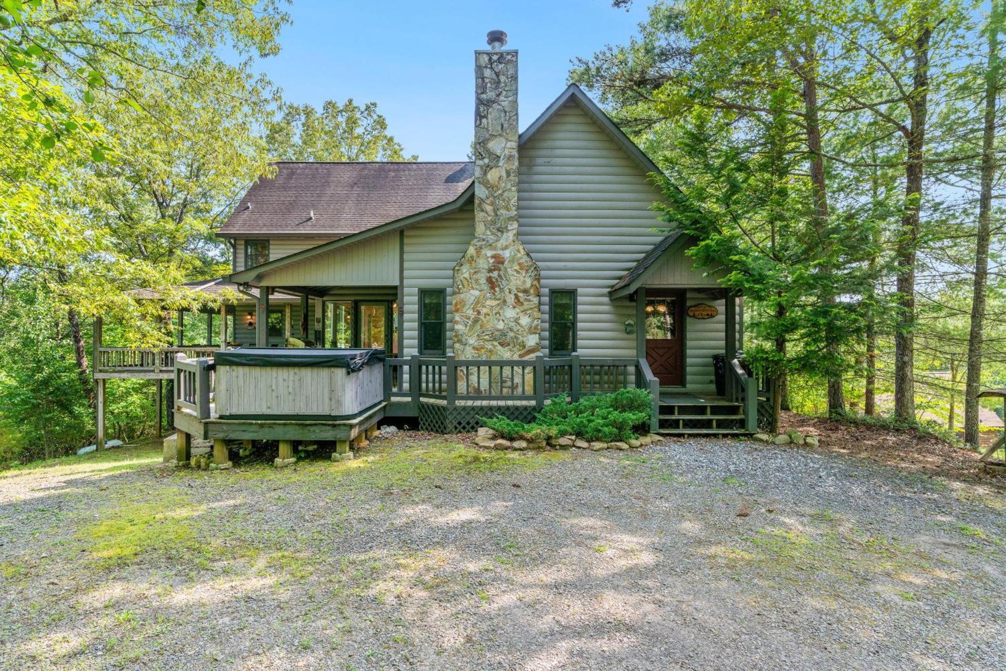 Mountain Rivers Lodge Blue Ridge Bagian luar foto